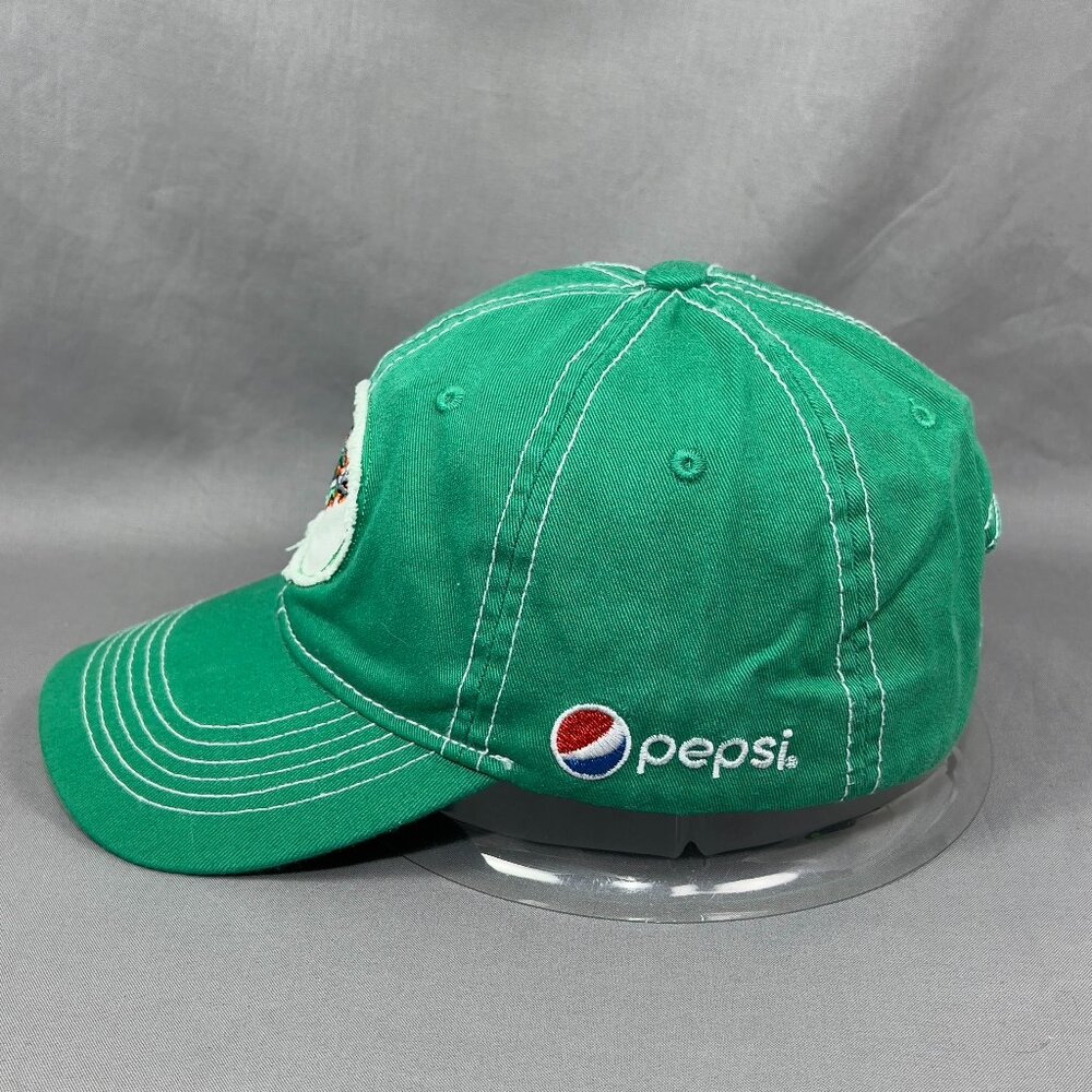 Melonwear Norfolk Tides MiLB Strapback Hat Baseball Baltimore Orioles Pepsi Mens - Picture 4 of 14